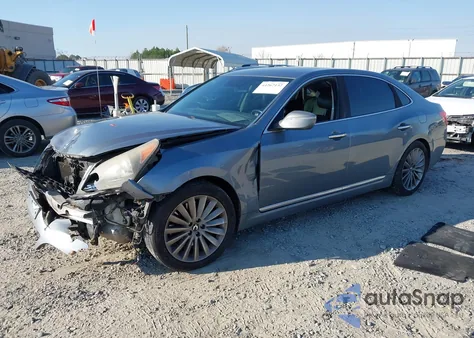 2015 Hyundai Equus Signature z USA, uszkodzony, nr VIN KMHGH4JH7FU093101